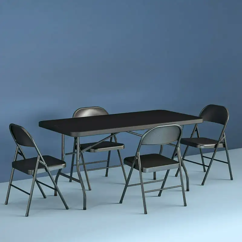 6-noga prijenosni sklopivi stol za piknik u zatvorenom prostoru i na otvorenom, 72 