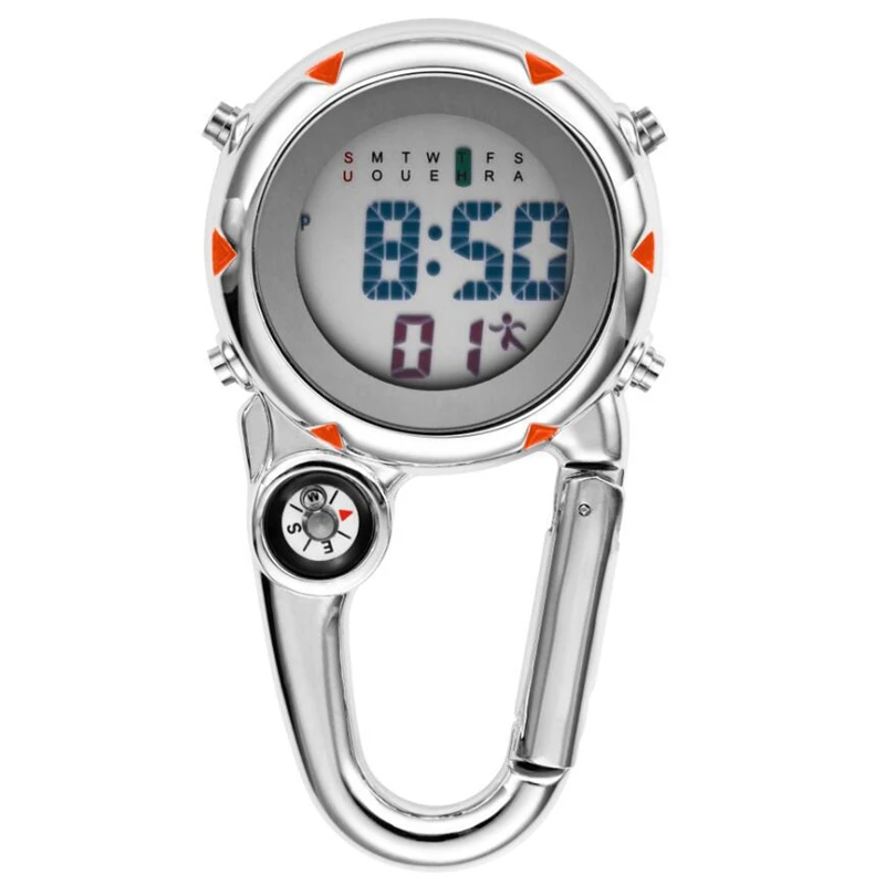 Digitalni sat sa карабином, sjajni sportski satovi,-dizajnirano za pješačenje, penjanje na otvorenom