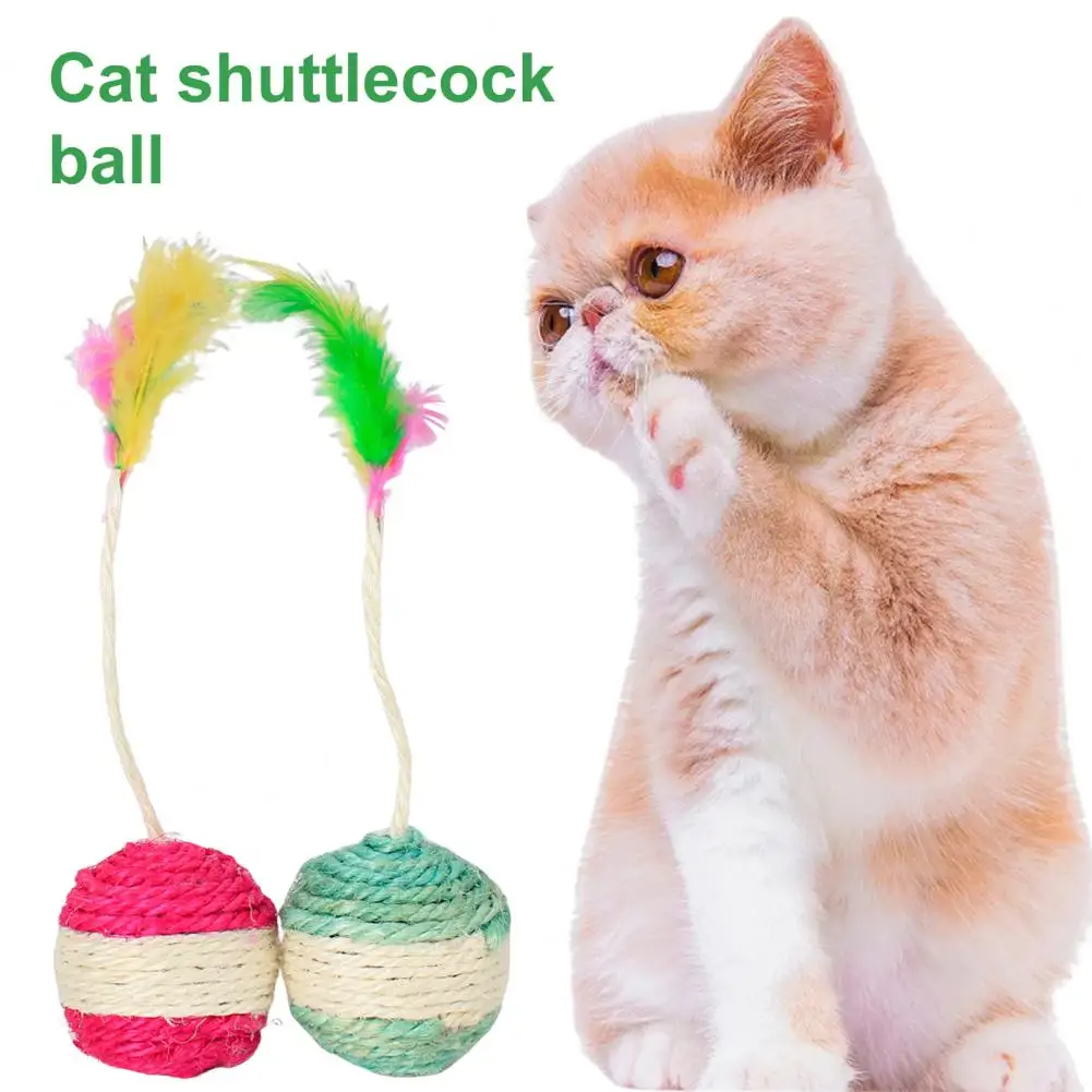 Mačji štapići-mozgalice, lopte, igra s perjem, igračka za mačke, Bejzbol, Ogrebotina, ugriza, zvono od perja, igračaka za kućne ljubimce, igračka za mačke