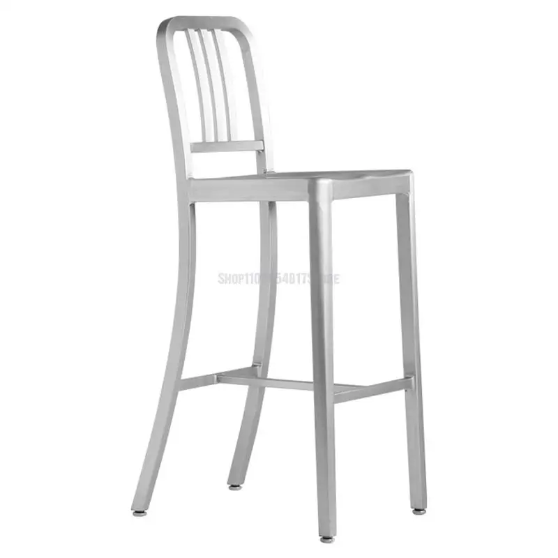 Moderan iron visoka stolica za hranjenje Kuhinja za odmor Moderne Metalne stolice za blagovaonicu Funky барная namještaj za dnevni boravak