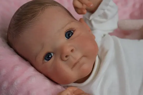 NPK 18-inčni Возрожденная Lutka za djecu s Mekim Tijelom Bettie Newborn Doll, colorized ručno s 3D efektom Vidljivih Vena