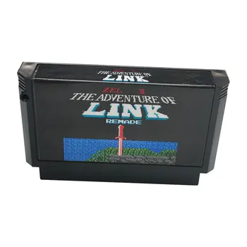 Zel 2 - Avantura obiteljski računala Link, igra uložak FC Famicom NES, 60-kontakt Retro konzole