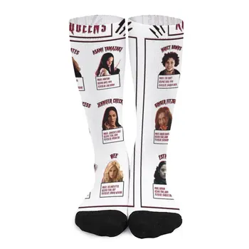 Horor filmove - Čarape Killer Queens, ženske čarape, ljetne čarape s likovima iz crtića, biciklističke čarape