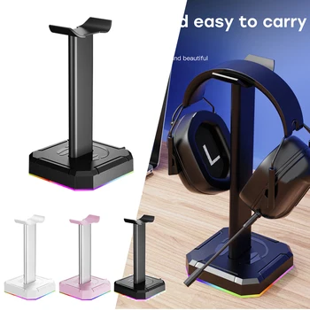 RGB Igre stalak za slušalice od aluminijske legure, univerzalni vješalica za геймерской slušalice, Stolni držač slušalice, stalak za izložbe robe za геймерского PC