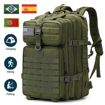 Army vojno-taktički ruksak kapaciteta 30 l ili 50 l, muška sportska taktika za kampiranje, planinarenje oprema, planinarenje torba za penjanje za muškarce