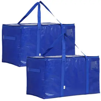 Sklopivi pakiranje torba Univerzalna torba za pohranu Сверхмощная reusable plastični putujuća torba Više torba za pohranu na zatvarač za veći prostor