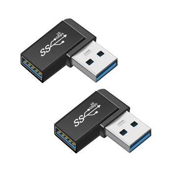 2 KOMADA Adapter za Produženje USB 3.0 od Muškaraca i žena za Povezivanje Mobilnog Hard Disk U disk, Bežične Mrežne Kartice, Kamere
