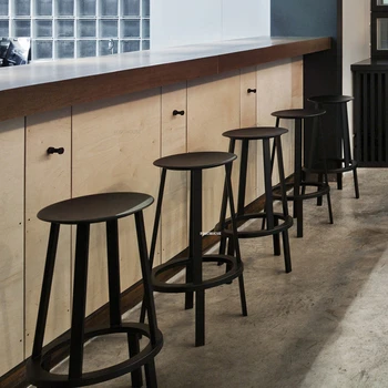 Dizajnerske Iron Art-obrtna barske stolice Kreativno барная namještaj Nordijsko kuhinja Visoke stolice za kafiće, stolice za restoran Potrošačke cijele stolica