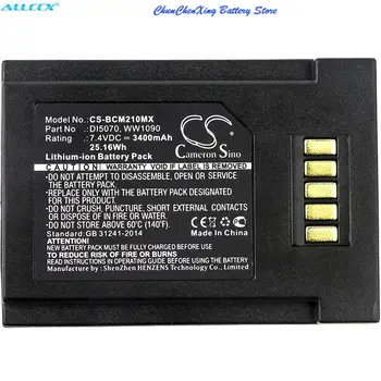 Baterija OrangeYu 3400mAh DI5070, WW1090 za пульсоксиметров BCI SpectrO2 10, SpectrO2 20, SpectrO2 30, SpectrO2