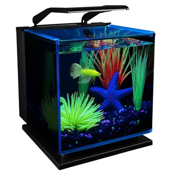 Futuristički аквариумное oprema uključuje led rasvjeta i filter, Inkubator za ribice Besplatno, Staklenom akvariju set na 3 galona za pikes