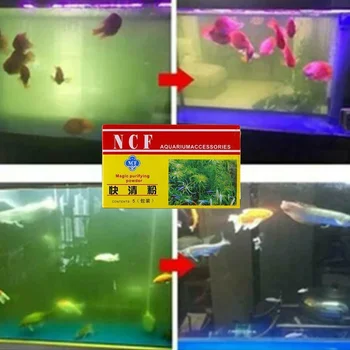 Skok za akvarijske vode prašak za pročišćavanje vode u akvariju za slatke i morske vode 30 g Pribor za akvarij Acuario