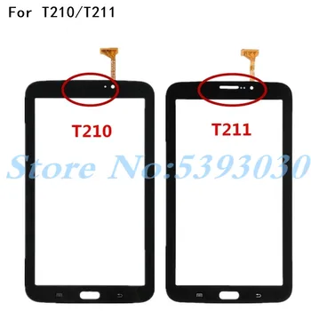 Visoka kvaliteta Za Samsung Galaxy Tab 3 7,0 SM-T210 SM-T211 T210 T211 Zaslon Osjetljiv na dodir Digitalizator Staklena Ploča Senzor Pomoćni Dio