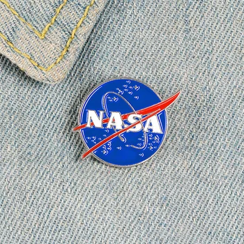 Эмалевая pin sa logom NASAB, Individualnost, Funky Kreativno broš, pin za muške traper jakne, Ženska majica, šal, ikona, ukras za prijatelja