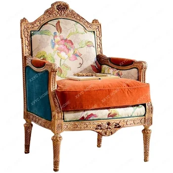 Francuski teren, cvjetni tkanina, stolica sa sklopivim naslonom, Ukrasni stolica za studijski izložbena dvorana