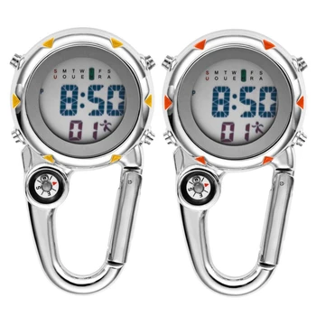 Digitalni sat sa карабином, sjajni sportski satovi,-dizajnirano za pješačenje, penjanje na otvorenom