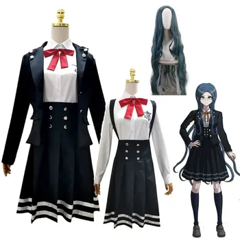 Anime Danganronpa V3 Широгане Цумуги Cosplay odijelo Učenica Uniforma Haljine Odijela za žurka na Noć vještica