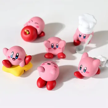 6 kom./compl. Slatka anime figure Kirby Crtani Kirby i zaboravljena od strane zemlja Anime Figure Lutke, Igračke, Pokloni Nakit Model