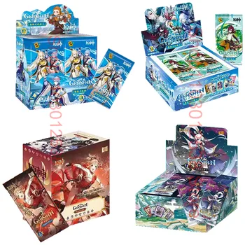 Novi Set Karata Genshin Impact Cards Pack Anime Game Booster Box Rijetka Zbirka SSR, Ekologija, TCG, Igračke Za Obiteljska Druženja, Dječji Dar