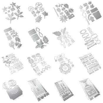 2023 Božićno obrazac za rezanje metala diy album za albume dekorativna forma za izradu papirnate razglednice