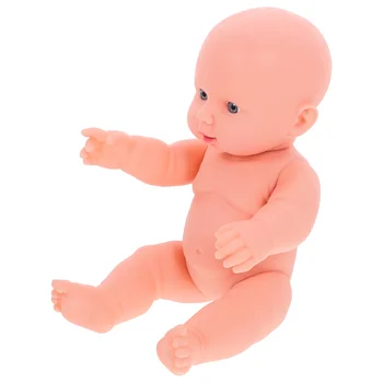 30 cm Imitacija dijete novorođene girl, oponašaju izraz lica lutke, dar za djecu, dječja igračka, poklon za rođendan (pink, gola)