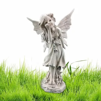 Figurica Anđela Flower Fairy Kip Anđela Devojčice-Anđeli Kipari iz tar. Obrta Dekor vrt na otvorenom Home Dekor desktop Darove