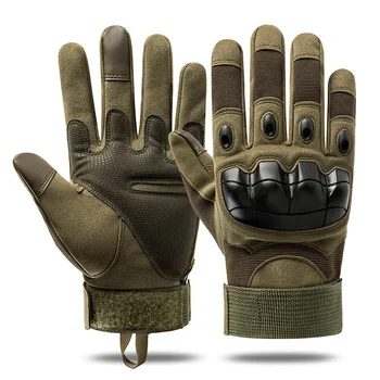 Vojno-taktičke muške rukavice s punim prstima za paintball i airsoft pušaka sa zaslonom osjetljivim na dodir, Vojne borbene rukavice za penjanje, jahanje