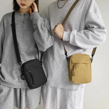 Ženske torbe preko ramena, male torbe preko ramena za muškarce, Korejski običan Studentski torbe za telefon, mini-bag-instant messenger, nova moda