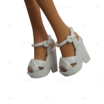 Kvalitetna klasična cipele YJ86, sandale na ravne cipele, sandale na visoku petu, zabavan izbor za svoje lutke Barbiie, pribor u mjerilu 1/6