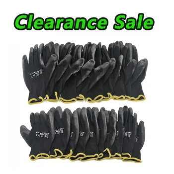 1 par zaštitne radne rukavice od umjetne najlona pamučne rukavice, industrijske zaštitne radne rukavice -rasprodaja #B6