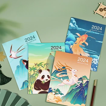 Knjiga rasporeda na 2024 godine Manual računovodstvena knjiga Panda Vodič za efikasnost rada učenika u starom stilu Planirajte vrijeme na ta celina