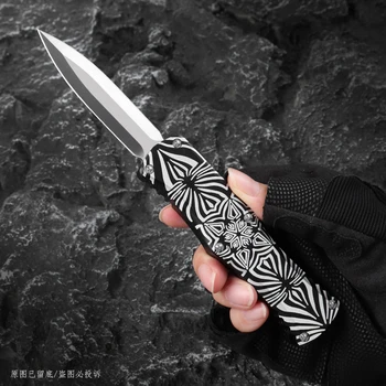 Hera Knife Izvor Signature Series Micro OTF Tech Taktički Knife D2 Steel Drop Point Blade EDC Borbe перочинные noževi za samoobranu