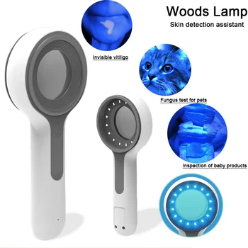 NOVA Lampa Woods Skin Analyzer Za UV-Povećanje Kože Za Ljepotu Testiranje Lica Lampa Wood Light Otkrivanje Analize Kože Za Njegu kože