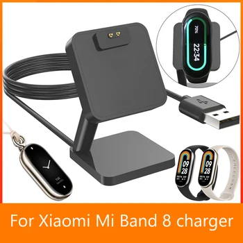 Stalak za punjač, Prijenosni USB-magnetski sat, stalak za punjenje, Lagani Prijenosni Zaštitna Oprema za Xiaomi Mi Band 8
