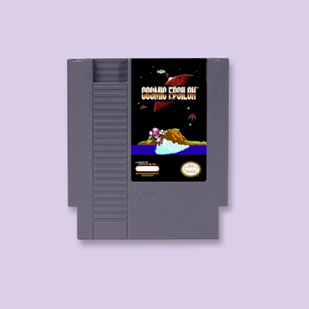 Igralište kartica Cosmic Epsilon Akcija za NES 72 Pins 8-bitna Konzola Uložak za Video igre