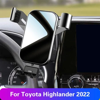 Auto držač Magsafe za Toyota Highlander 2022 Infra Bežični punjenje Stalak za telefon Podrška magnet za mobilni telefon auto oprema