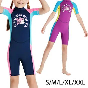 Odijelo za djevojčice, быстросохнущие dječji kupaći kostimi za ronjenje, jedrenje, kanu i kajak