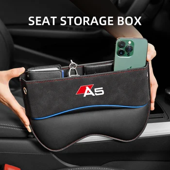 Organizator za kojeg je izrađena sjedalica, Bočna torba za sjedala, rezervirani otvor za punjenje kabel za Audi A5, Višenamjenski pretinac sjedala, pribor