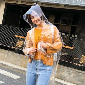Transparent Dug odrasla osoba u korejskom stilu, prijenosni za pevanje Na otvorenom, Nevidljiva, odjeća za kišu Bez mirisa Za kampiranje na otvorenom.
