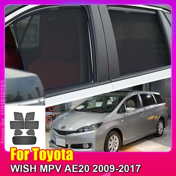Za Toyota WISH MPV AE20 2009-2017 štitnik Za sunce na prozor automobila Prednje Vjetrobransko staklo Stražnja Bočna zavjese štitnik Za sunce