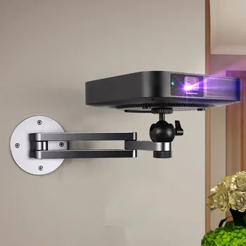 Nosač za projektor od aluminijske legure, zidni nosač, pogodan za projekt XGIMI TD s univerzalnim otvorom za vijak 1/4 inča s opterećenjem od 10 kg