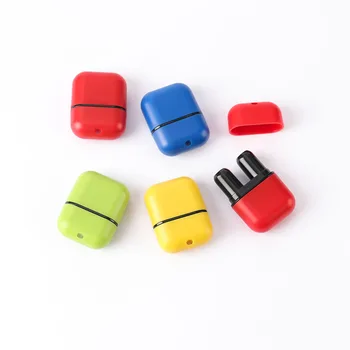 Novi stil Prazan mini-nosni inhalator sa 2 rupama različitih boja 2 u 1, Ароматерапевтическая štapić za punjenje eteričnim uljima
