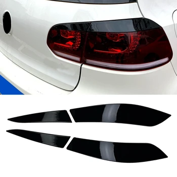 Navlaka za obrve na stražnji faro automobila, naljepnica na lampu glave svjetlo 2009-2012 Golf 6 MK6