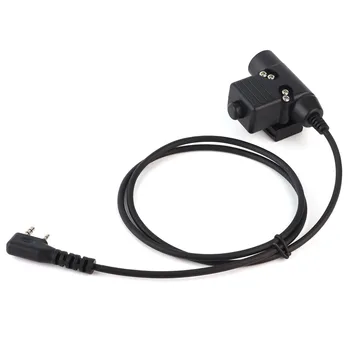 TK U94 PTT Kabel adapter Priključak za slušalice za UV-5R TK-3107 H