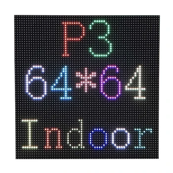 High-end više bright pixel 3 mm, za prostore SMD2121 RGB LED Display Modul P3 Black Lamp LED Module Tvornica led prikaz modula