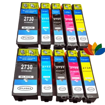 10шт Kompatibilan ink cartridge T2730 XL za pisač EPSON XP 510 600 610 620 700 720 800 810 820