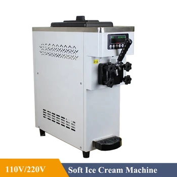 Mini Stolni Stroj Za Proizvodnju Sladoleda S Jedne Glavom 18Л/H-25Л/H Mali prostor 1 Stolni Stroj Za Proizvodnju Soft Sladoleda S Okusom Za prodaju